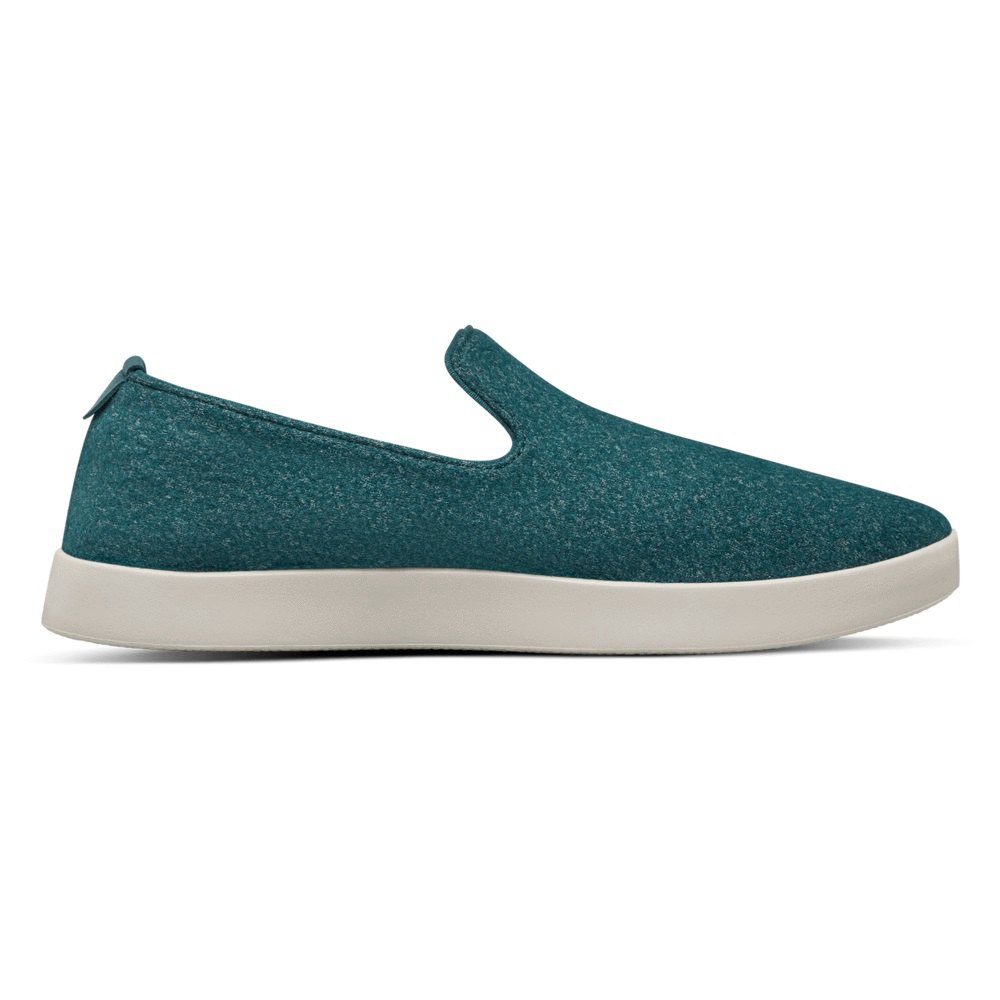 Allbirds Men\'s Wool Loungers - Slip-Ons Green - DLT918520